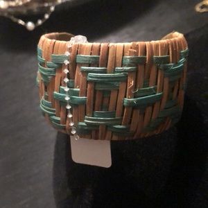 Rattan Woven cuff